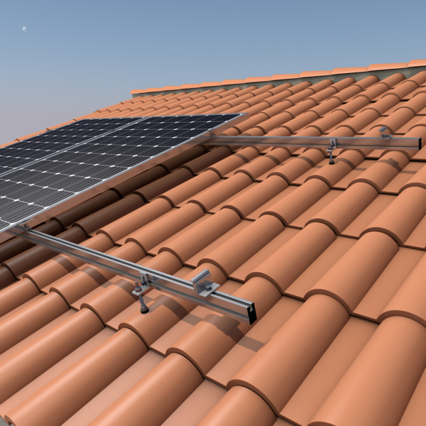 Imagem de 01V 2/3/4/5/6 KIT COPLANAR para telhado de telha com parafusos